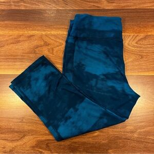 Old Navy Active Women’s Blue Patterned Leggings | L
